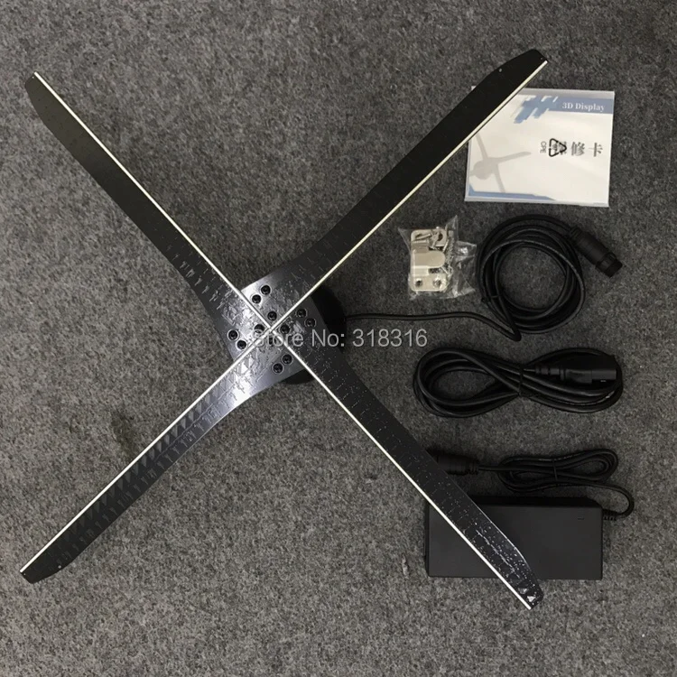 Displamax 56cm wifi(IOS/Android/PC control) 3D hologram advertising fan 15W led holographic display hologram advertising light Displamax 56cm wifi(IOS/Android/PC control) 3D hologram advertising fan 15W led holographic display hologram advertising light