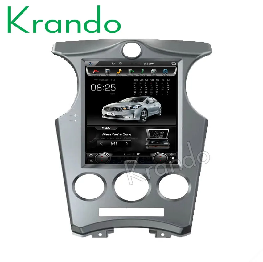 

Krando Android 7.1 10.4" Tesla style Vertical car radio For KIA CARENS 2006-2013 manual AC navigation player