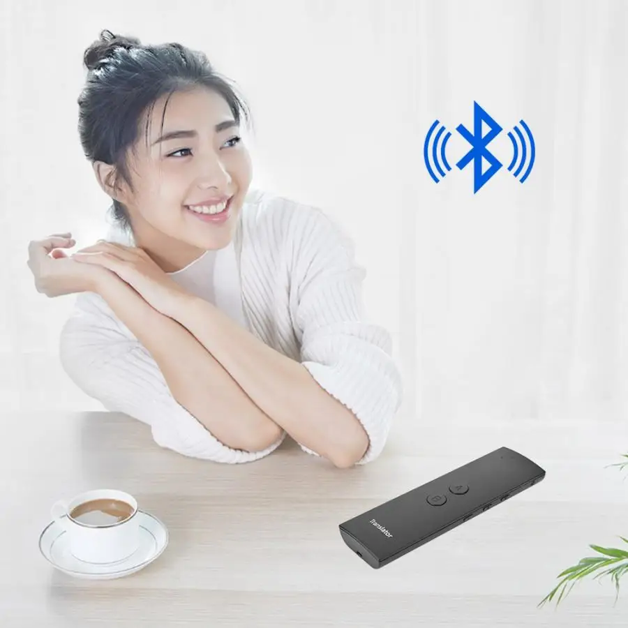 

Smart Voice Speech Translator Portable Two-Way Real Time 30 Multi-Language Translation For Learning Travelling Business Meeting