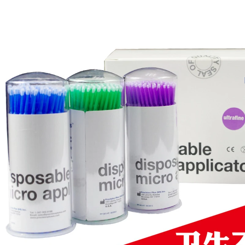 

100Pcs/set Disposable Makeup Cotton Swabs Eyelash Extension Mini Individual Applicators Home Mascara Brush Cotton Soft Swab