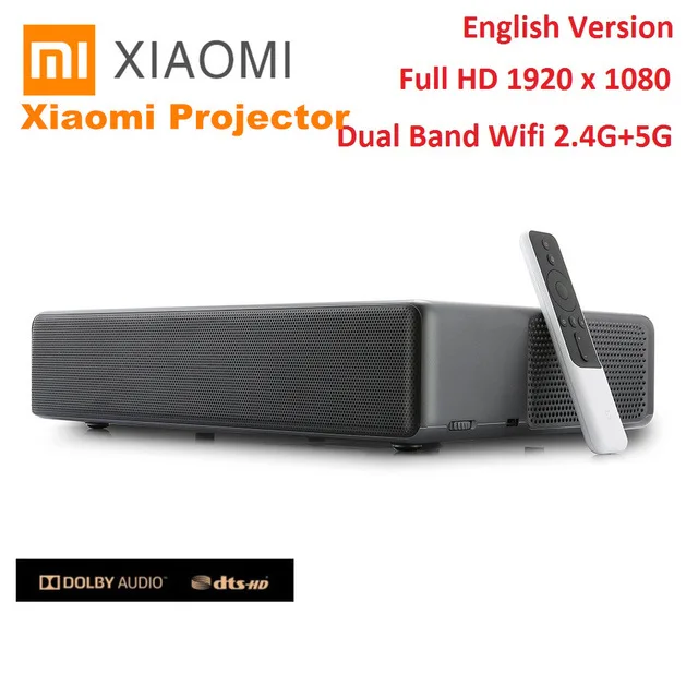 

Original Xiaomi Mi Laser Projector 4k WEMAX ONE ALPD Laser Projector Voice Control Home Theater 5000 Lumens 150 Inch Full HD