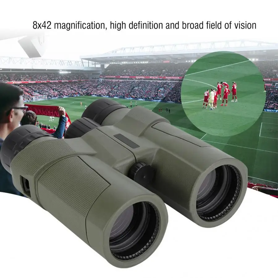 

8X42 High-definition Army Green Binocular Telescope for Outdoor Sports