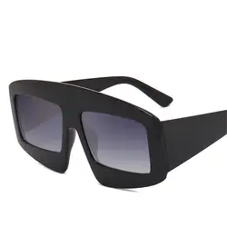 2019 унисекс солнцезащитные очки Для женщин и Для мужчин фирменный дизайн градиент Shade большой кадр солнцезащитные очки для вождения модные