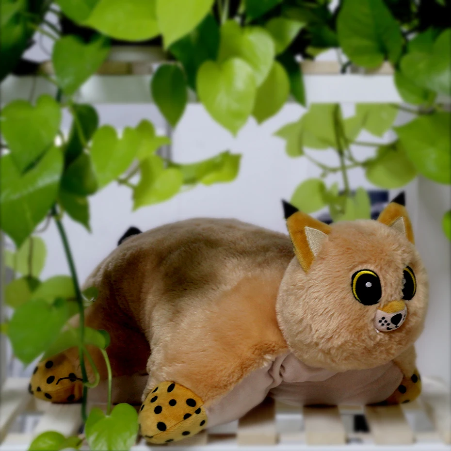 

Slodziaki Gang Slodziakow 2018Hot Cute Forest stuffed plush animals Toy rysio soft Pillow Fox Bear Leopard Owl Christmas Gift