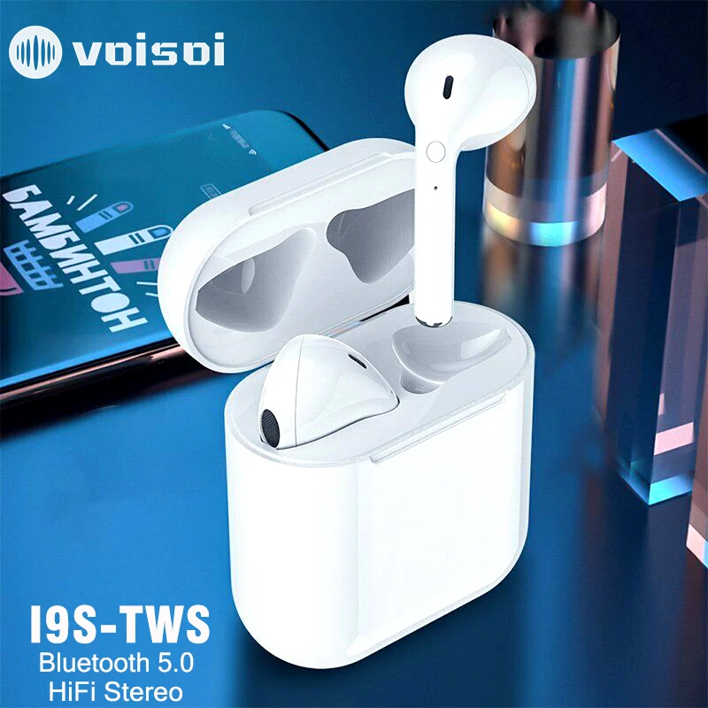 

New i9S TWS Mini Bluetooth Earphones Stereo Earphone Wireless Earbuds Headsets Wireless For iphone Android