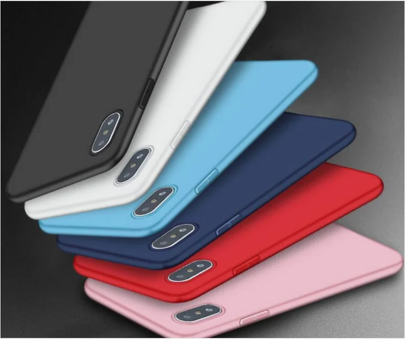 SUREHIN чехол для apple iPhone 8 7 6 6S plus XS MAX XR X матовый ТПУ прозрачный мягкий защитный