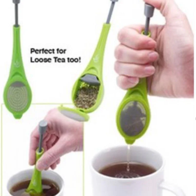Tea&ampCoffee Strainer Tea Infuser Built-in plunger bag Plastic Swirl Steep Stir&ampPress Healthy Intense Flavor Reusable | Дом и сад