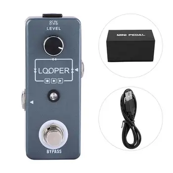

Electric Guitar LEF-332 Rowin Monoblock Single Block Effect Loop Recording Looper Electric Instruments Parts Accessories