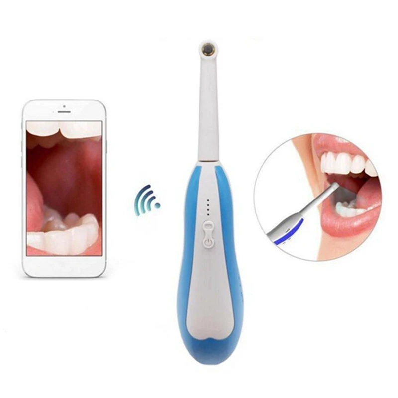 

WSFS Hot Wireless WIFI Bluetooth Connection Oral Endoscope Camera Mouth Detector CT Teeth Photo Shoot Dentist Intra Borescopes
