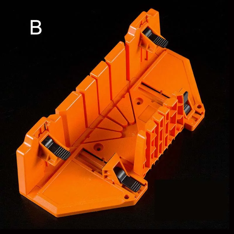 

^0/22.5/45/90 Degree Wood Angle Cutting Saw Clamping Mitre Box Cabinet Case Tool