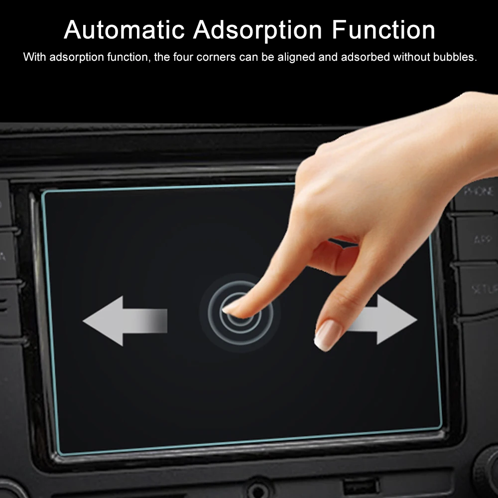 

Center Control Touchscreen Protect Film Car Navigation Touch Screen Tempered Glass Protector for Honda Civic 10th 2016 2017