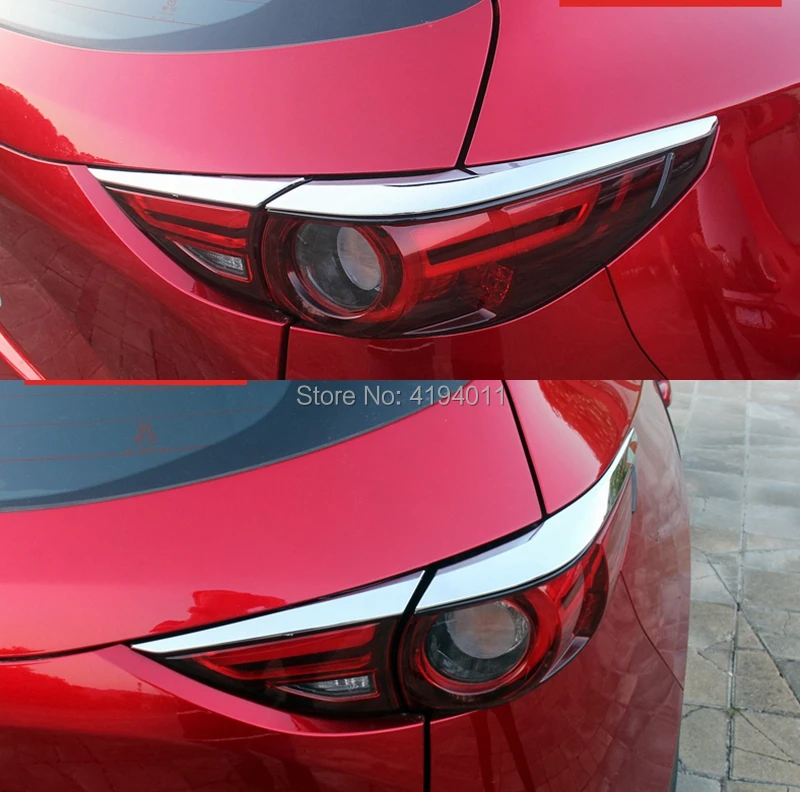 Автомобильный Стайлинг для Mazda CX8 CX-8 2017 2018 2019 ABS хромированный задний светильник