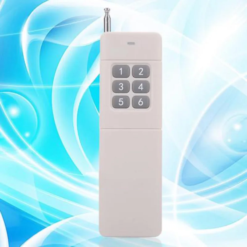 

Universal 2-Button 433MHz RF Wireless Remote Control 3000M Long Range DC 9V 2019