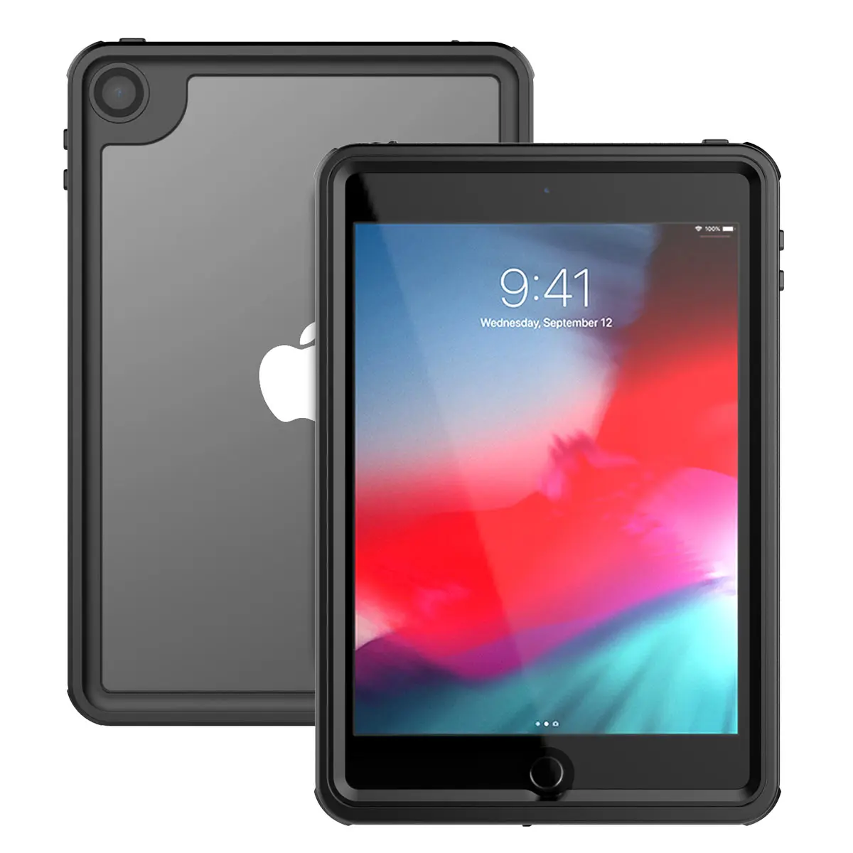 

For iPad Mini 5 2019 Case Waterproof IP68 Anti-Scratch 360 Full Screen Protector Shockproof Cover For New iPad Mini 5 Case 7.9"