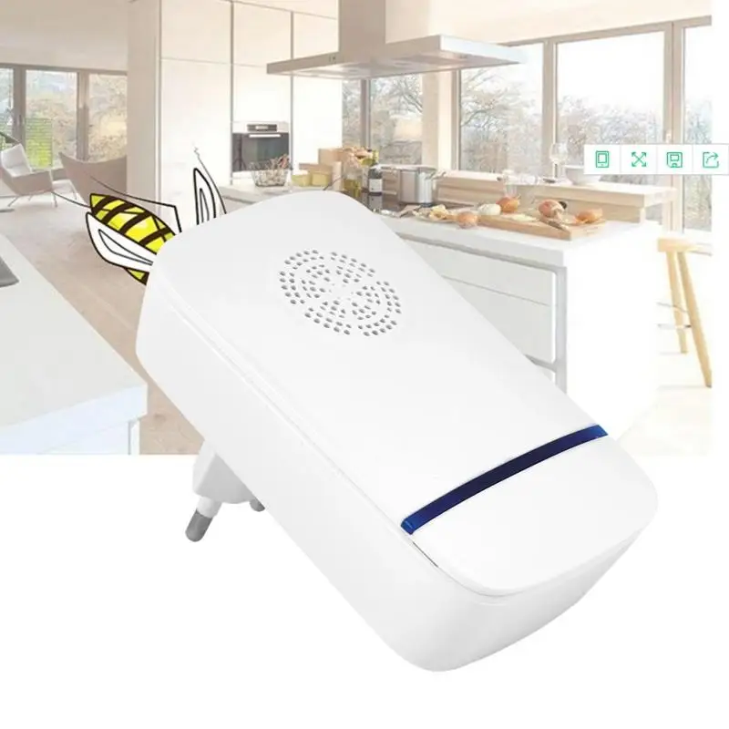 

Electric Ulatrosonic Pest Repeller Mouse Mosquito Insect Killer Silent Pest Control