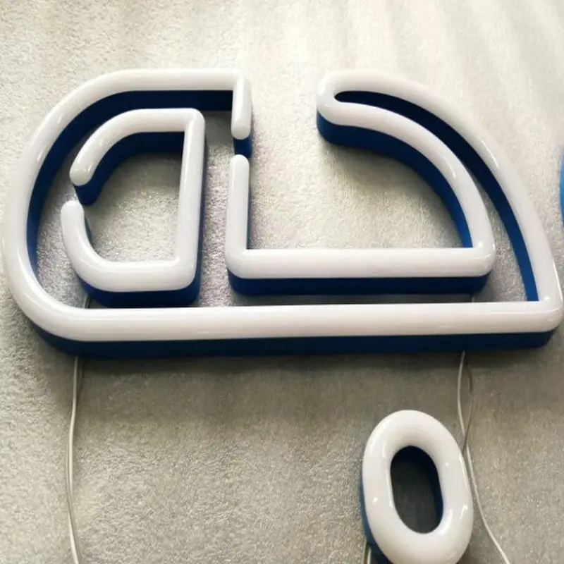 Custom 3D acrylic led channel alphabet letters shop front sign