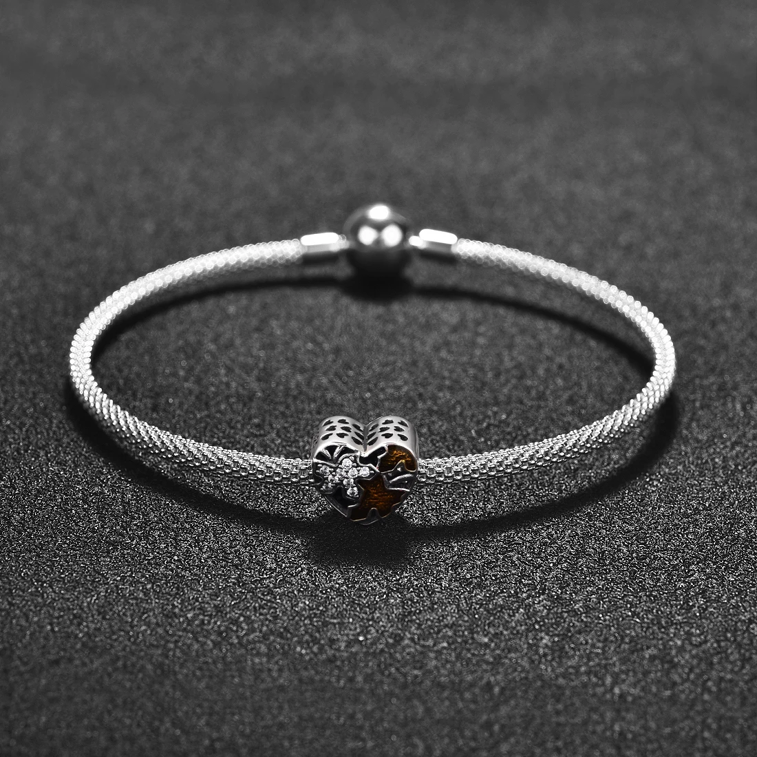 Женский браслет с подвеской DALARAN из стерлингового серебра 925 пробы Кленовым