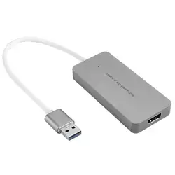 Ezcap265 HDMI к USB 3,0 UVC U3 Карта видеозахвата записывающее устройство 1080 P адаптер для Windows, Mac Linux Live Streaming
