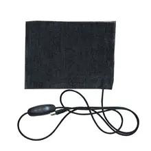 15X20 см В 5 В USB трехуровневый термостат Электрический нагревательный коврик подушка нагревательный лист Подушка из углеродного волокна Дальний инфракрасный нагревательный лист