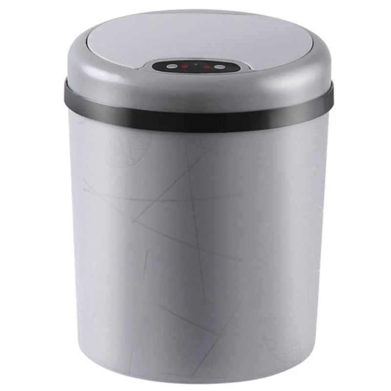 

9L Automatic Sensor Dustbin Smart Sensor Trash Can Induction Waste Bin Pp Plastic Eco-Friendly Dustbin Household Trash Bin