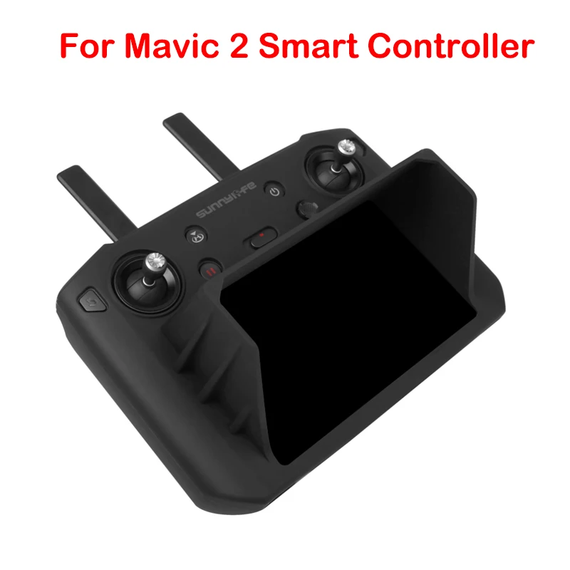 Защитный силиконовый чехол с солнцезащитным капюшоном для DJI MAVIC 2 Smart контроллер