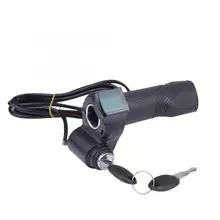 48 в 36 В 24 в 60 в ручки руля E-BIKE скутер EBIKE комплект дисплей питания переключатель батареи Вольтметр цифровой дисплей напряжения батареи