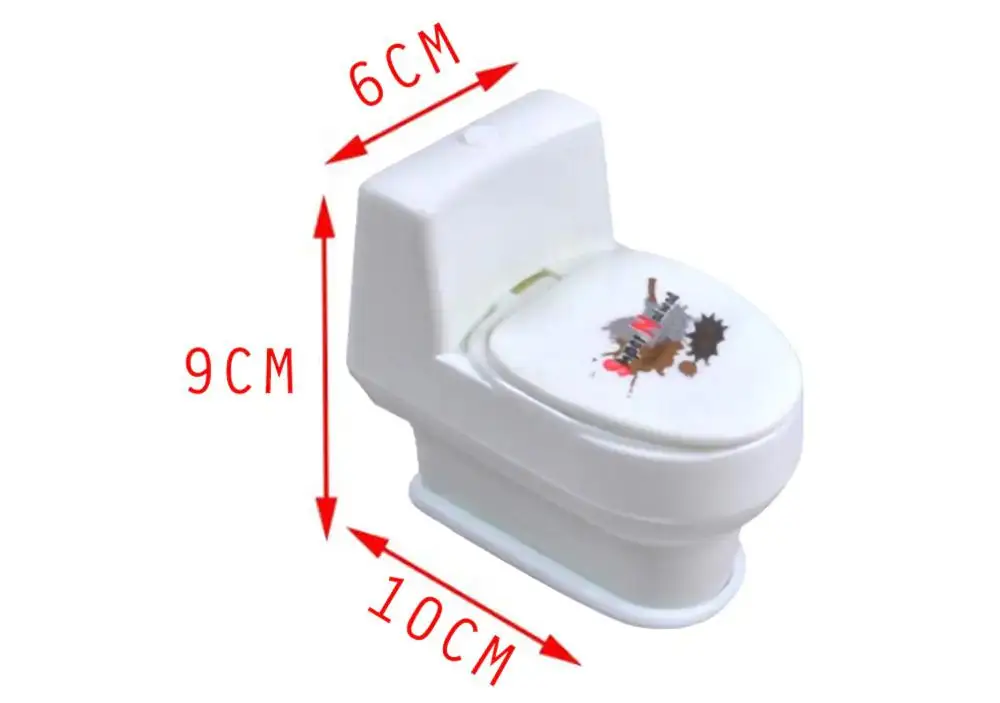 

RCtown White Screaming Spout Toilet Shape Prank Toy