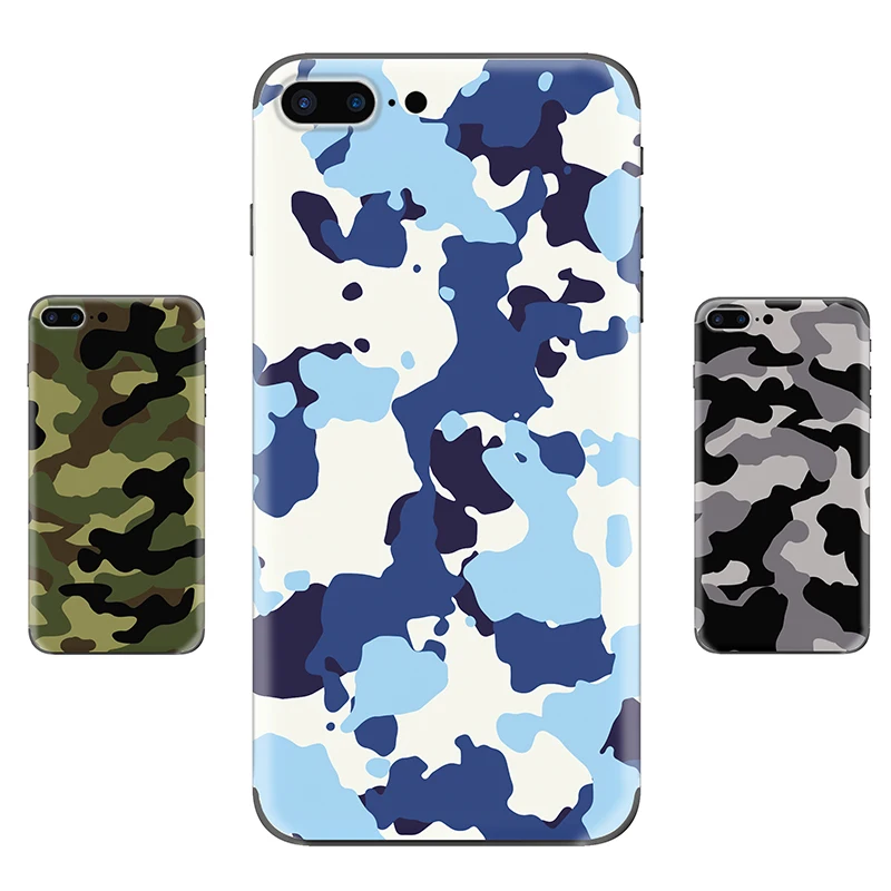الهاتف المحمول ملصقات ل iphone 7 زائد الخلفي فيلم واقية غطاء ملصقات ل iphone X الهاتف اللون الخلفي فيلم المقرب التمويه