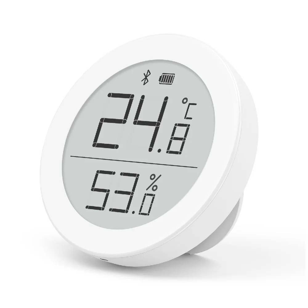 

Digital bluetooth Thermometer and Hygrometer 0~50 Degree Electronic Ink Screen 30 Days Data Automatic Recording By APP
