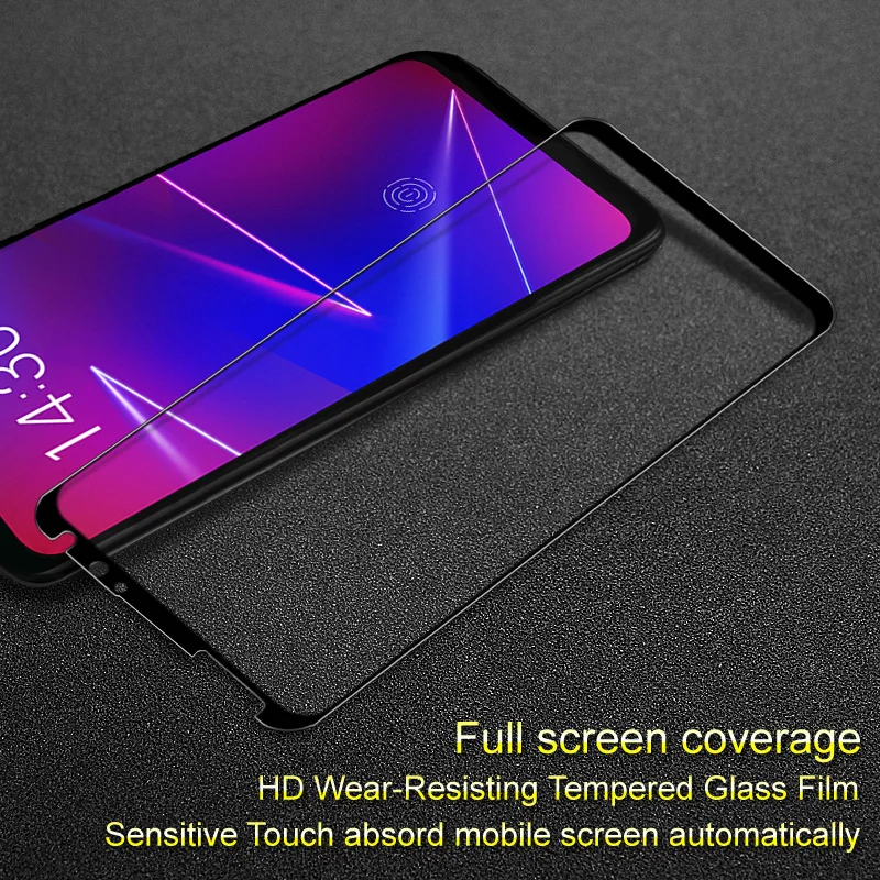 For Meizu 16X tempered glass 6.0&quot film Imak Pro+ version Full coverage Screen Protector full protection fullscreen | Мобильные