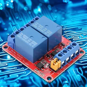 

2 Channel 5V 12V 24V Relay Module with Optocoupler Isolation High and Low Level Trigger 2-way relay module DC Or AC