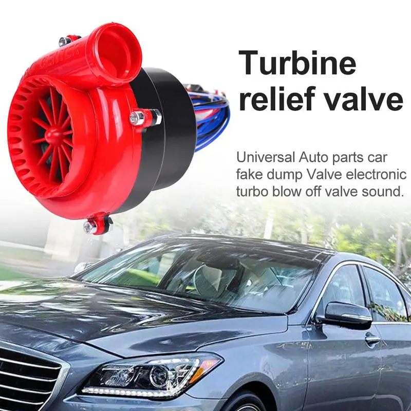 

Universal Electronic Turbo Car Fake Dump Valve Turbo Blow Off Valve Sound Electric Turbo Blow Off Analog Sound Hot
