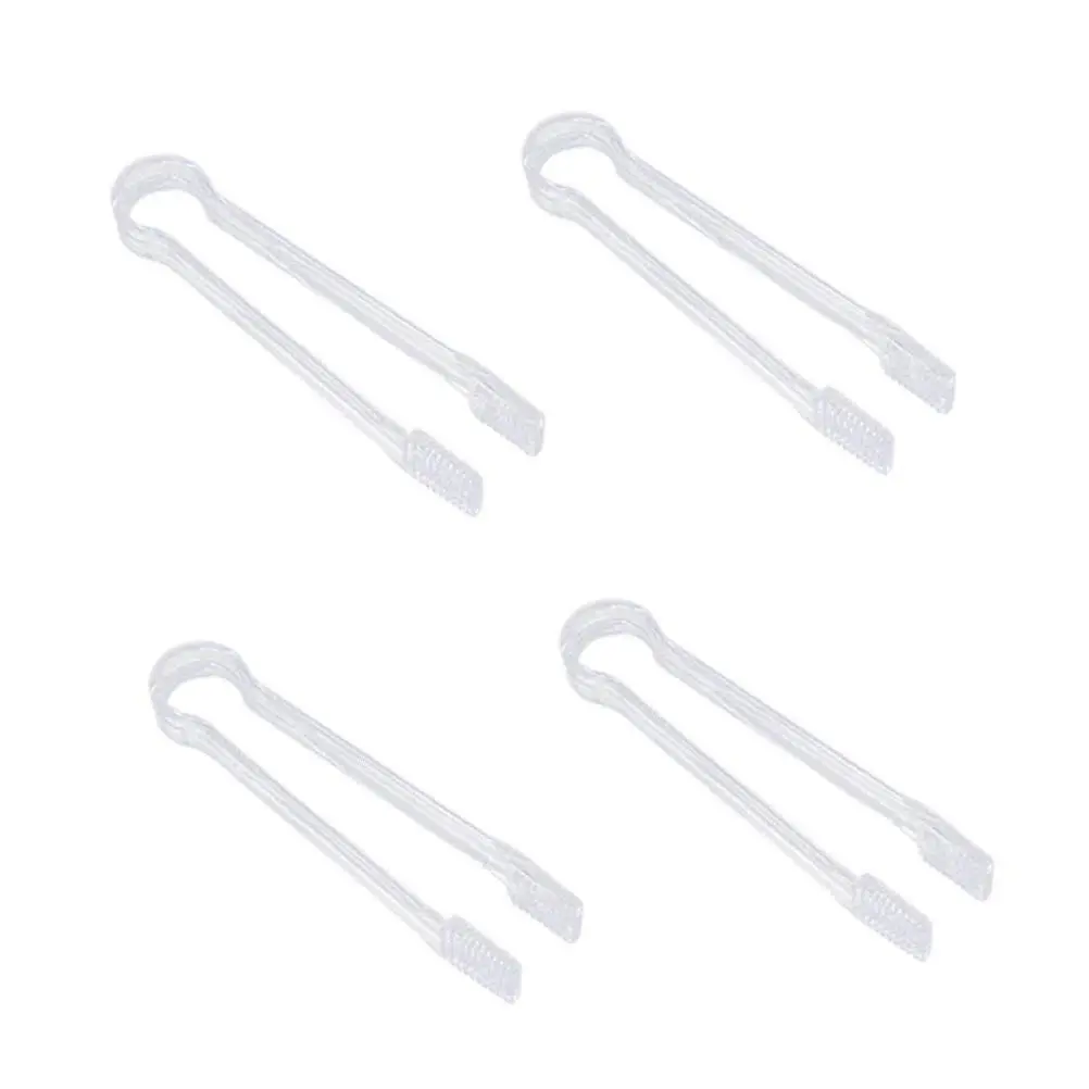 12pcs Clear Acrylic Ice Tongs Food Bread Tongs Cake Salad Tongs for Home Wedding Bar Bucket 12pcs Clear Acrylic Ice Tongs Food Bread Tongs Cake Salad Tongs for Home Wedding Bar Bucket