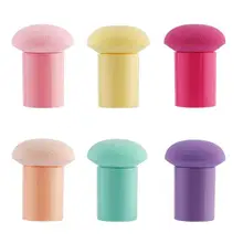 Макияж смешивание губок основа косметическая пудра для пудры гладкая Красота Макияж Инструменты 6 цветов