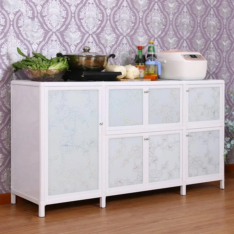 غرفة Aparador Dolap Kaplama Comedores Capbords أثاث المطبخ Mueble Cocina مجلس الوزراء الألومنيوم سبائك موبل بوفيه بوفيه