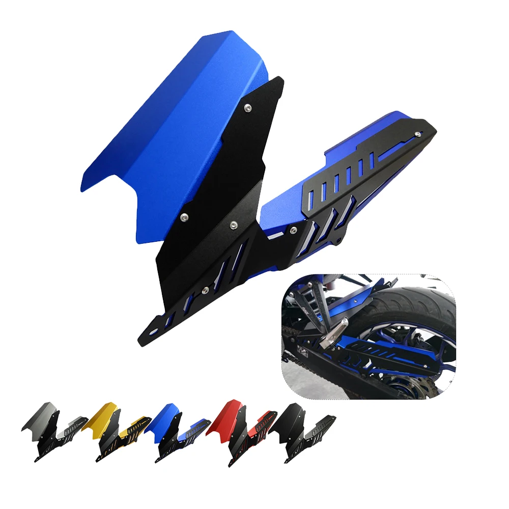 

For Yamaha YZF R25 R3 MT03 CNC Rear Fender Mudguard Chain Guard Cover Kit For YAMAHA YZF-R25 R3 2013 -2017 MT-03 2015-2017