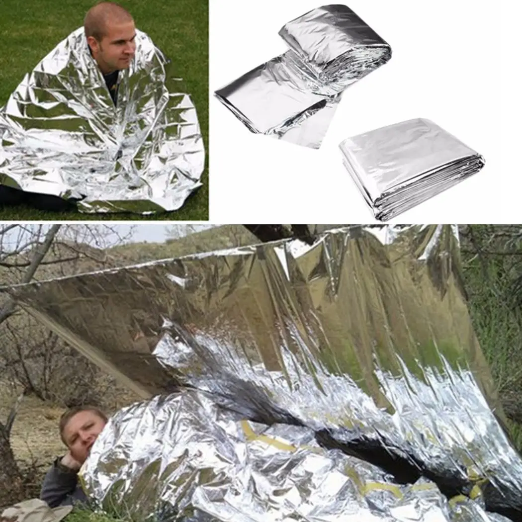 New Outdoor Emergency Blanket Emergency Blanket Rescue Sun Protection