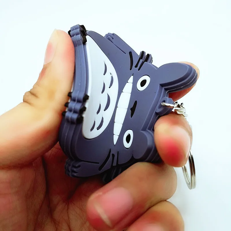 Miyazaki Hayao Totoro аниме мультфильм брелок ПВХ Косплей Животные Смешные Милые подарки