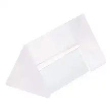 1 шт. стеклянная Прозрачная Оптическая лабораторное оборудование Призма подарок на день детей разделительная Призма