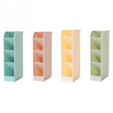 Пластиковый ящик для хранения стола, канцелярские принадлежности, органайзер, чехол, держатель, Декор, четыре слоя, Офисные инструменты для макияжа