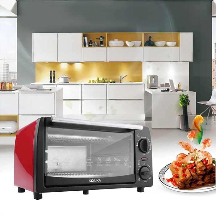

KONKA Multi-Functional 220V 12L 1050W Electric Oven Household Bread Baking machine Timer Temperature Control Cooking Appliances