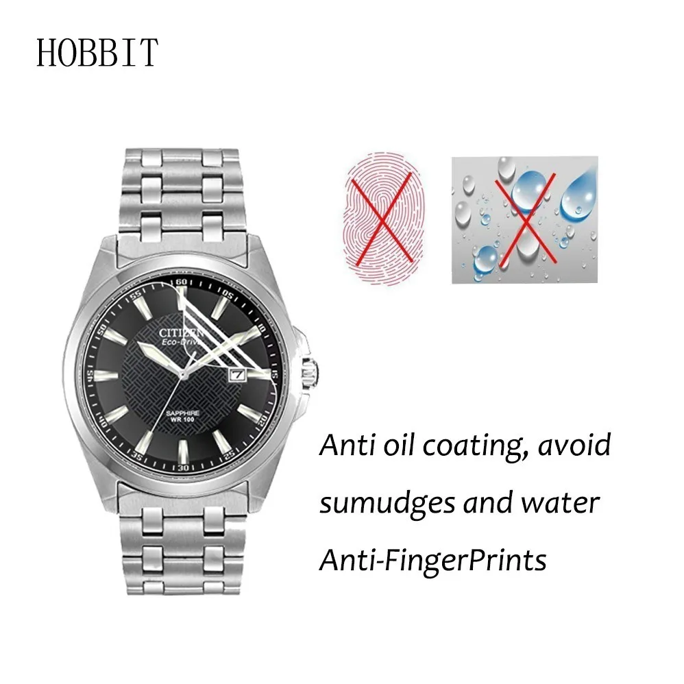 Защитная пленка для часов Citizen BM7100/BM6060/BM8434/BM6010/BM6929/BM8475 Мужская Eco Drive и ЖК экрана 3