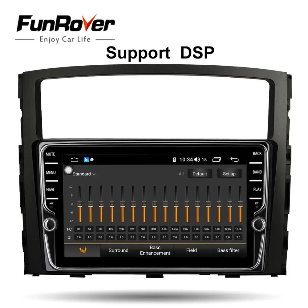 Perfect Funrover 8 core android 9.0 2 din car dvd player For Mitsubishi Pajero 4 V97 V93 gps navigation multimedia stereo player DSP IPS 2 Perfect Funrover 8 core android 9.0 2 din car dvd player For Mitsubishi Pajero 4 V97 V93 gps navigation multimedia stereo player DSP IPS 2