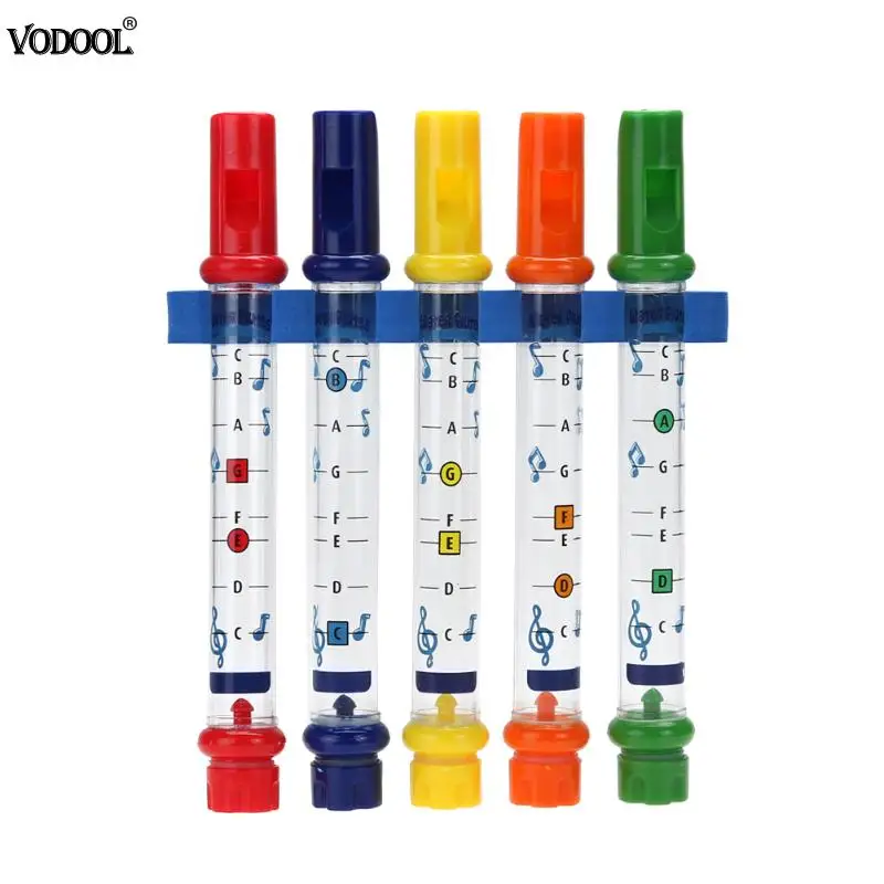 

5Pcs/Pack Kids Water Flutes Toy Colorful Children Bath Tub Playing Musical Bath Shower Music Instrument Tune