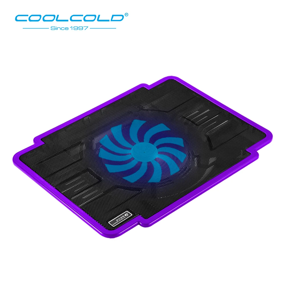 COOLCOLD легкая охлаждающая подставка для ноутбука тонкие вентиляторы USB супер