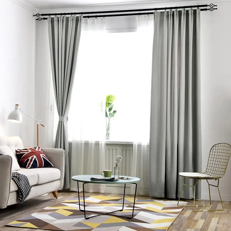 

European Firanki Zaslony Window Rideau Living Room Short Cocina Blackout Quarto Cortinas Rideaux Pour Le Salon Luxury Curtains