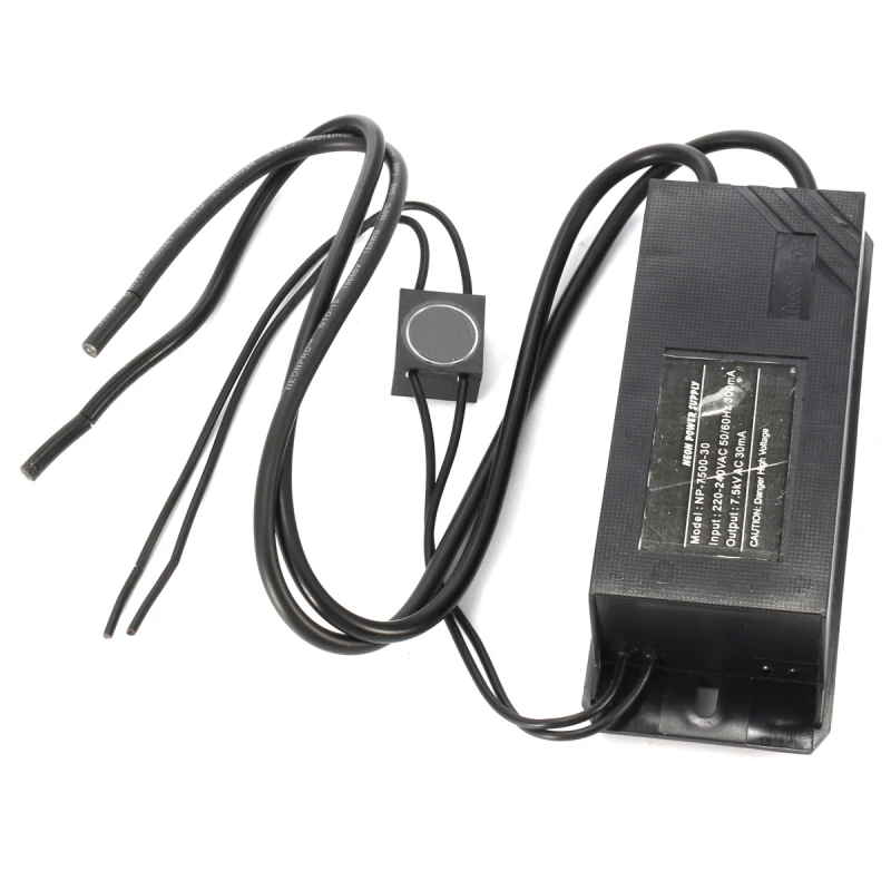 

High Frequency 220-240V 50Hz 7.5kV 72W Neon Electronic Power Supply Transformer Rectifier Black Plastic