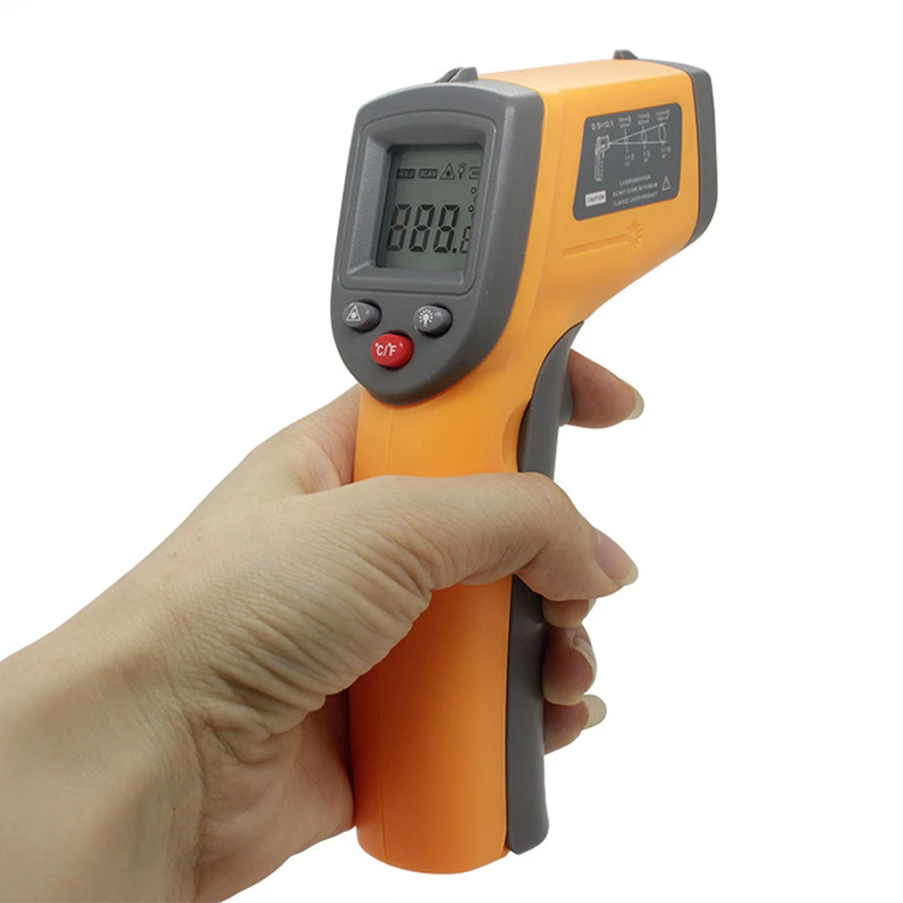 

1 Pc Infrared Digital Non-Contact Backlight Temperature Scanner Gun IR Laser Point Gun Tester -50 to 360 Degree