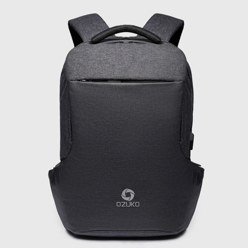 

ABDB-Ozuko Multi-Function Backpack Casual Student Bag Laptop Bag Travel Backpack Waterproof Backpack