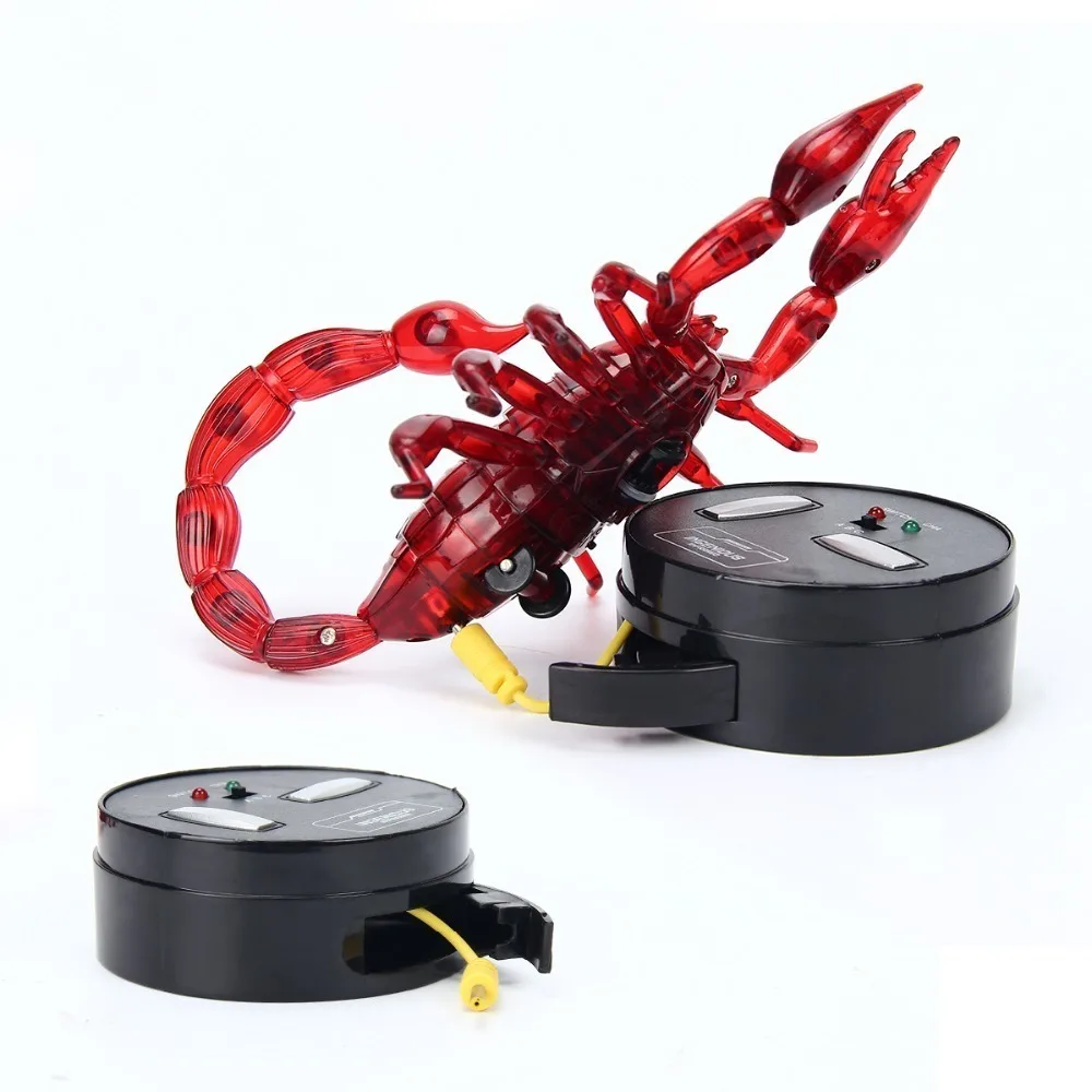 Infrared Remote Control Simulation Scorpion Terrifying Ghost Toy RC Animal Christmas Present Gift for Kids Remote Control Toys